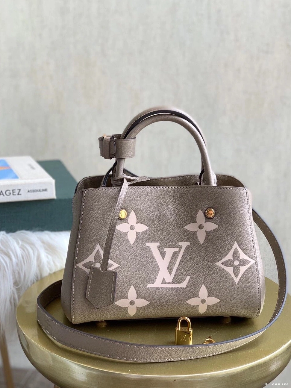 Aaa replica bags MONTAIGNE LOUIS BB VUITTON 0725